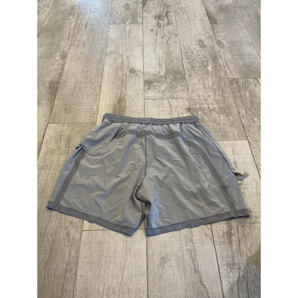 Lululemon Mens THE Short 7 Inch Gray Heather Space Dye Athletic Training XL - Picture 5 of 7